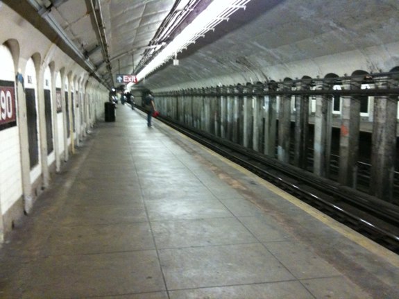 190th Street Station On The A Train in Manhattan/NYC 190th Street Station On The A Train in Manhattan/NYC
