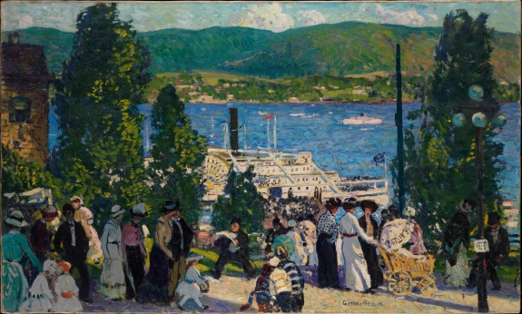 Gifford Beal's The Albany Boat Gifford Beal's The Albany Boat